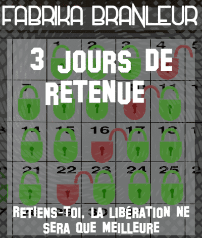 Image du pack de pornaudio "3 jours de retenue"