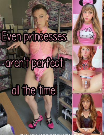 Même les princesses ne sont pas toujours parfaites , elles aussi ratent certaines de leurs photos et elles ne devraient pas être diffusées, mais ... trop tard !