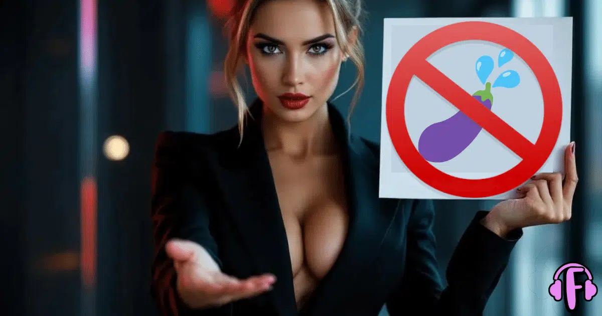 Image du dirty talk et instruction de masturation avec frustration, interpreté par maitresse Pénélope